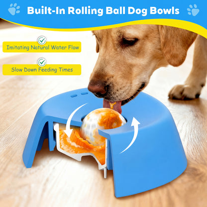 PawPace Feeder - Anti-Choking Slow Feeder Dog Bowl